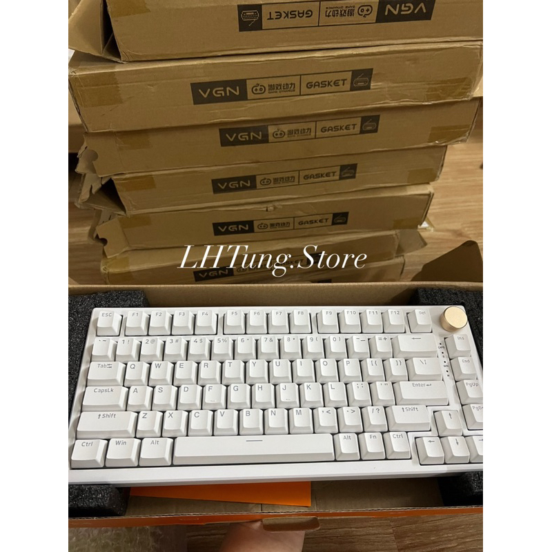 [SẴN GIAO] Bàn phím cơ không dây VGN N75 - 3 MODE/1 MODE Full Phím  ~ Layout 75%