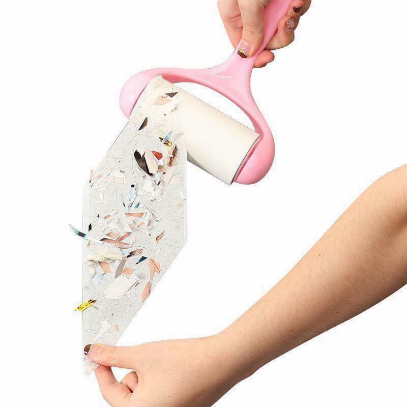 (Hỏa Tốc HCM)Cây Lăn Bụi Quần Áo Kèm 2 Lõi Thay Thế