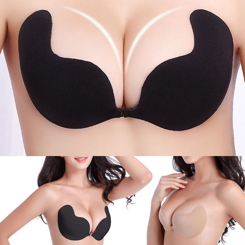 Push%20Up%20Silicone%20Bra%20Self%20Adhesive%20Seamless%20Strapless%20Bra%20Front%20Closure%203/4%20Cup%20Gel%20Invisible%20Bras%20for%20Women%20Backless%20-%20Image%208
