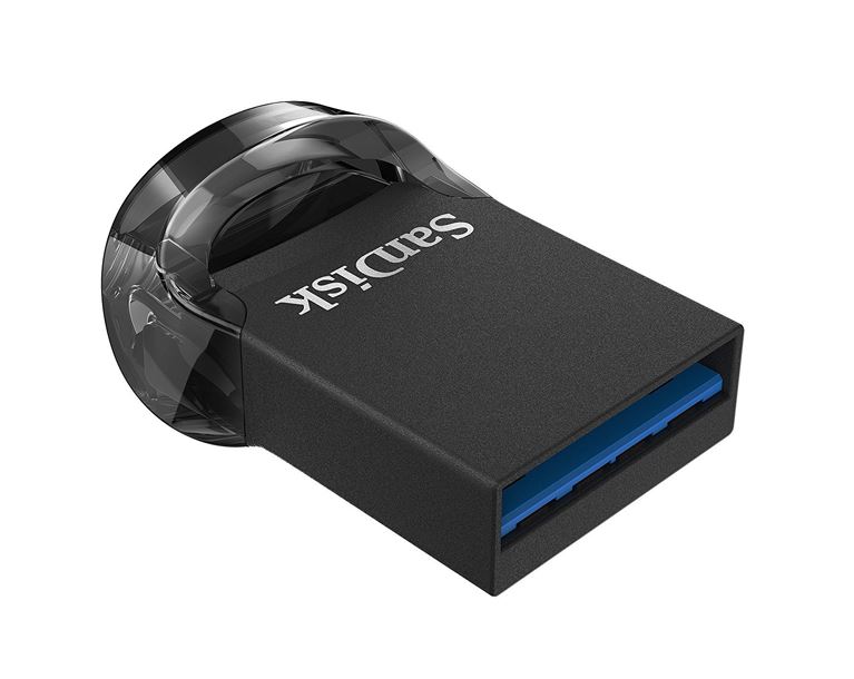 Genuine USB 64Gb Sandisk Cz430 Ultra Fit (Black)