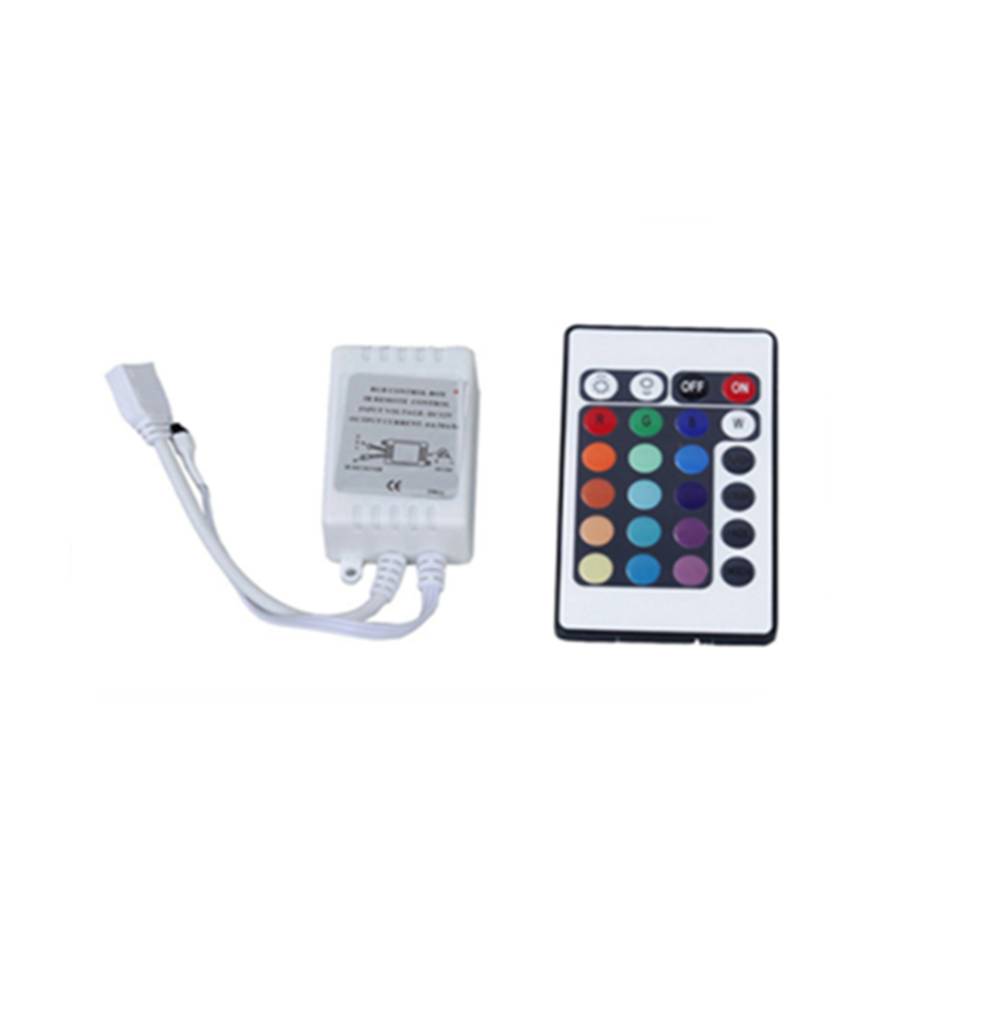 Led Controller 24/44 Keys Led Ir Rgb Controler Box 1 To 2 Controller Ir ...