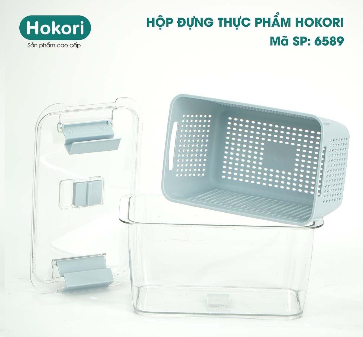 Combo 2 Hộp Đựng Thực Phẩm Hokori