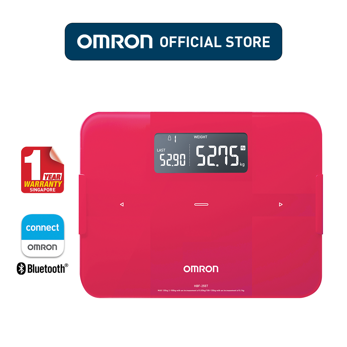 Omron Body Composition Monitor HBF255T [1 Year Warranty] Lazada