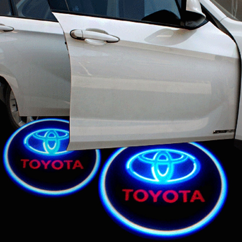 Đèn cảnh báo mở cửa chiếu Logo,  thương hiệu TOYOTA