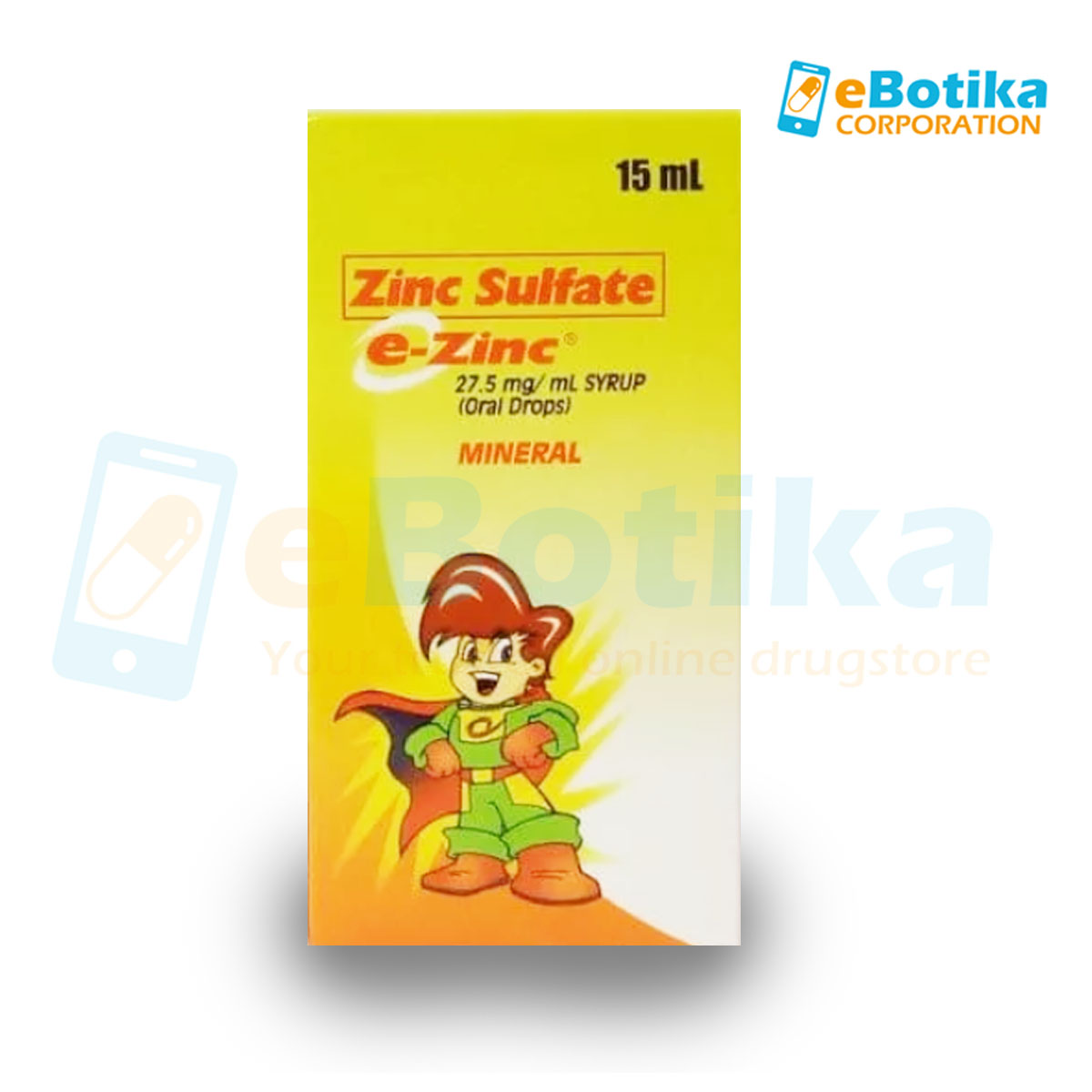 EZinc Zinc Sulfate Oral Drops 15ml Lazada PH