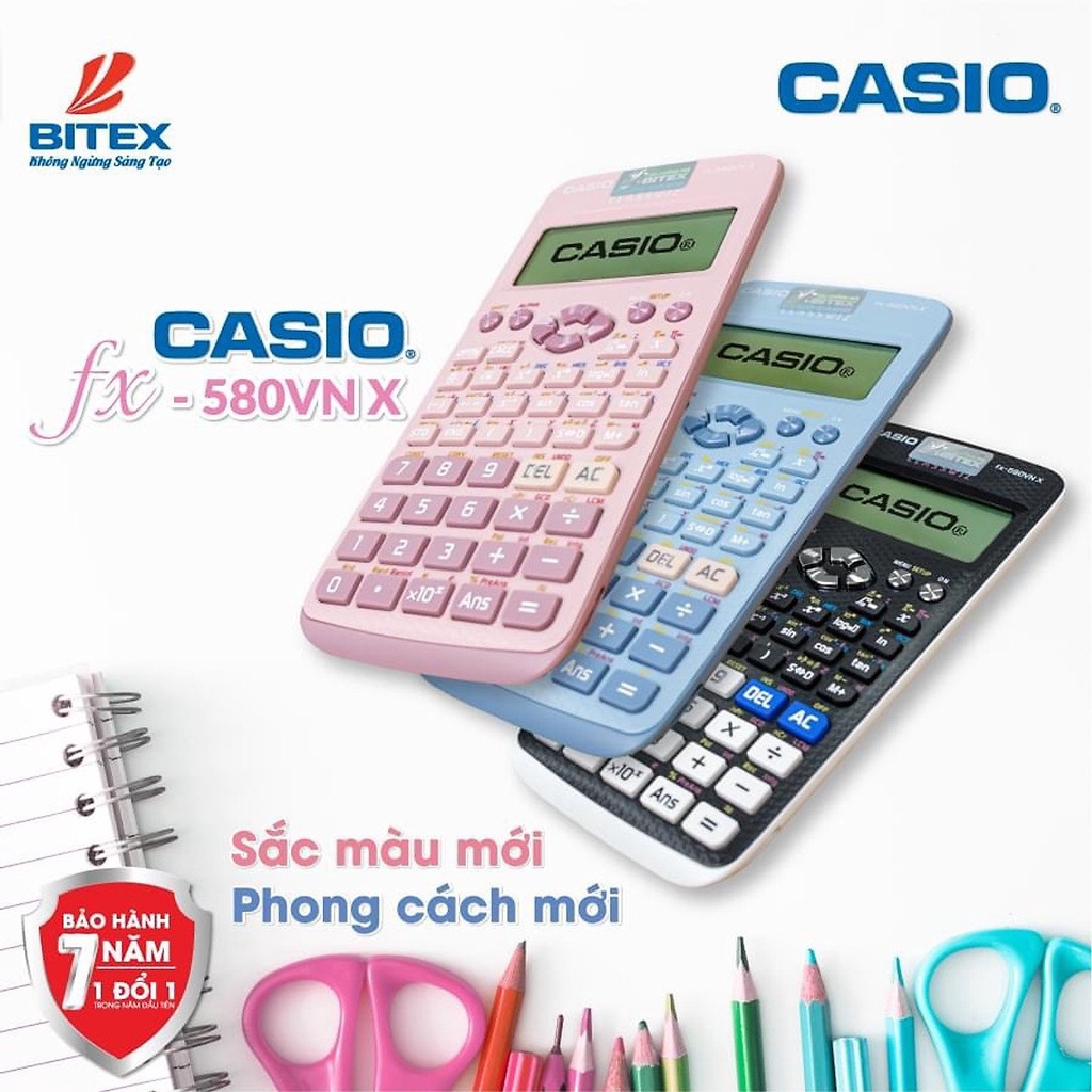 Máy Tính Casio FX580VNX (NEW) Chính Hãng