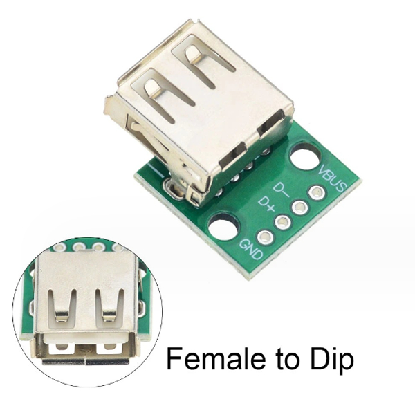Mạch ra chân USB 2.0 ( đực - cái ), mini 5P, USB Vuông sang chân cắm