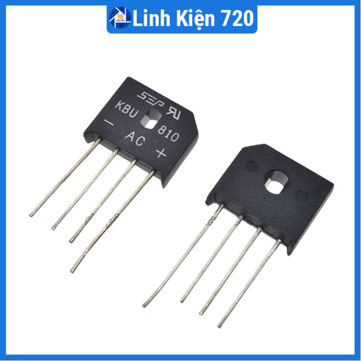 Diode Cầu chỉnh lưu 8A 1000V KBU810