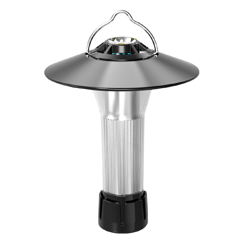 Outdoor lighthouse multifunctional camping light LED light camp atmosphere portable emergency flashlight