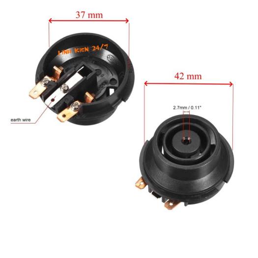 Bộ 3 món - Công tắc + Chân bình + Chân đế - Thay thế Bình ấm đun nước siêu tốc loại tốt thông dụng