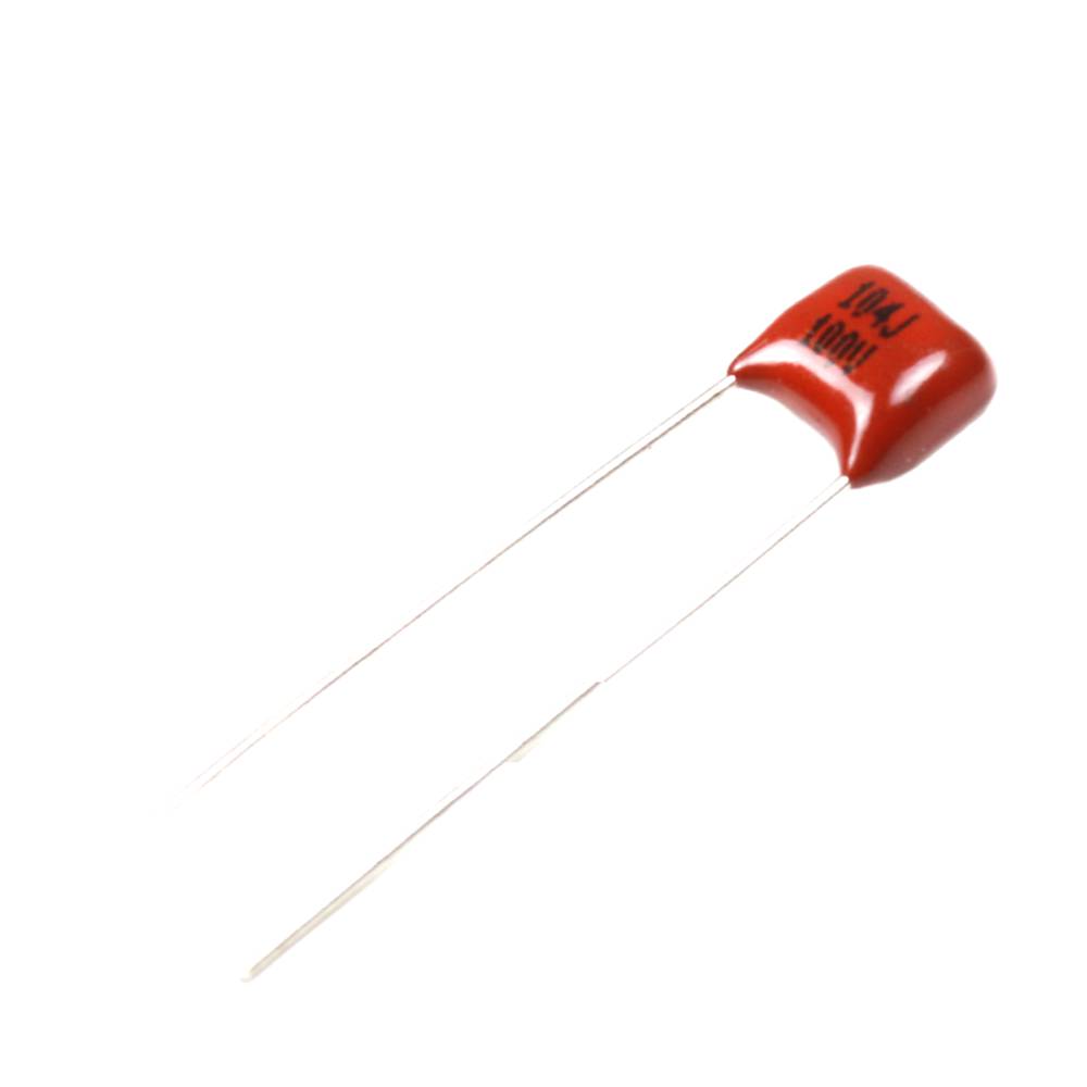 100nf 100v 104j100v +/-5% lead spacing:5mm cbb22 capacitor