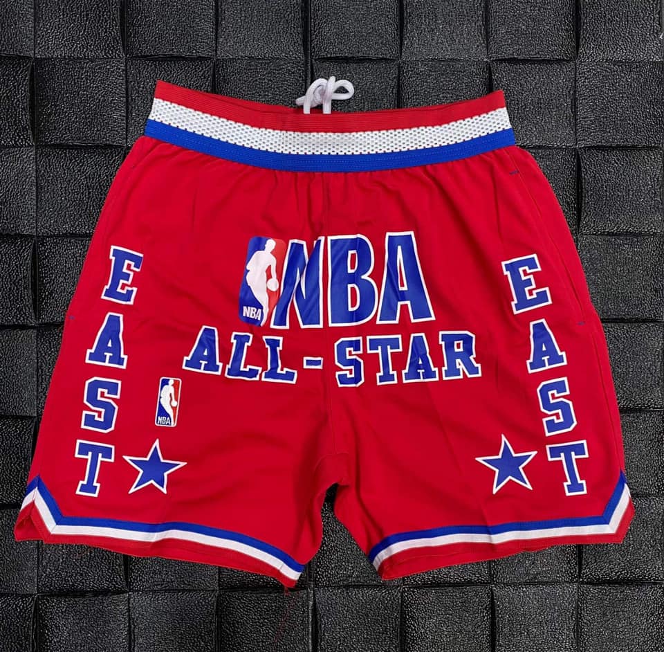 NBA 1988 All Star Game East Basketball Just Don Shorts White