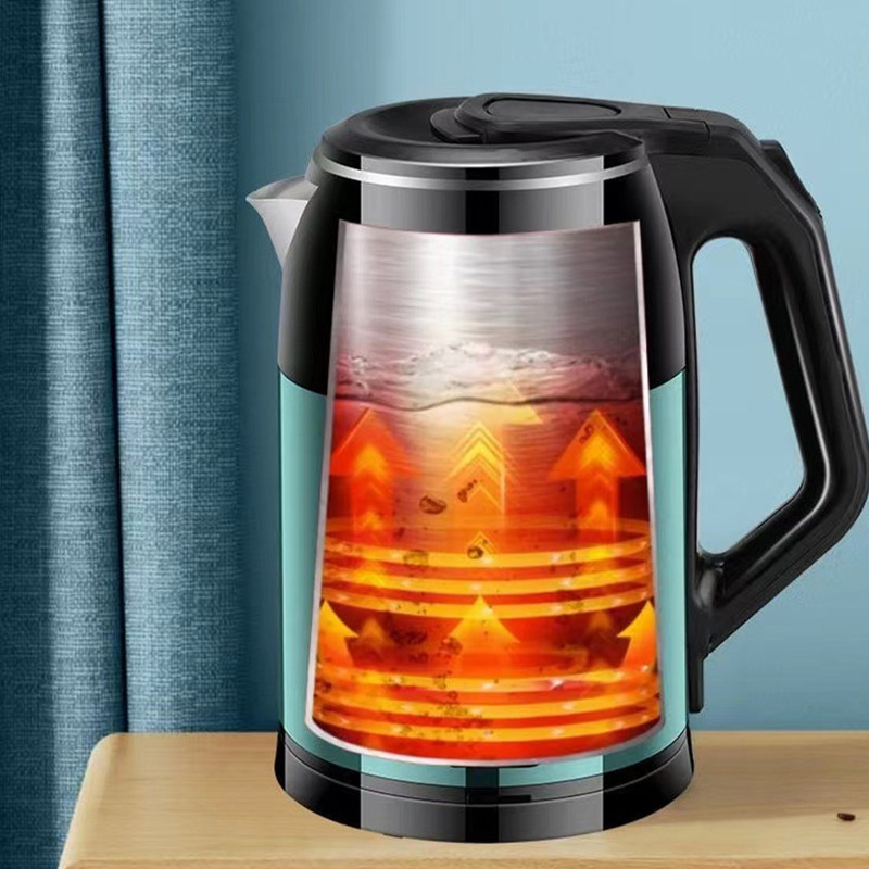 Ấm đun nước điện cách nhiệt tự động MiaXia Joy 3.0L, tắt điện tự động, ấm đun nước gia dụng, ấm đun nước điện Thép Màu hai lớp