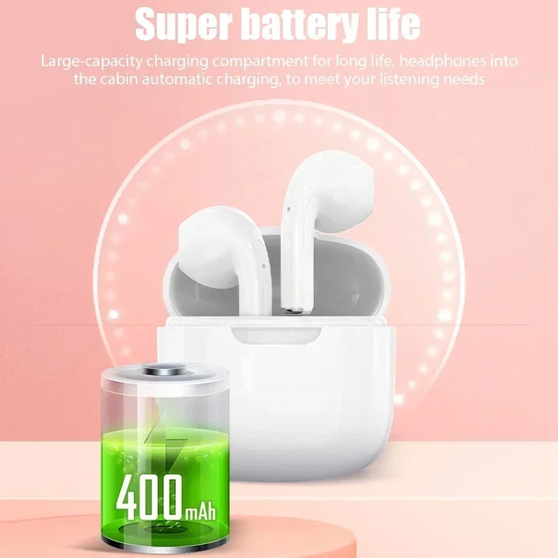 New Wireless Bluetooth Headset with Microphone Earbuds Touch Control Bluetooth Earphones Wireless Headphones