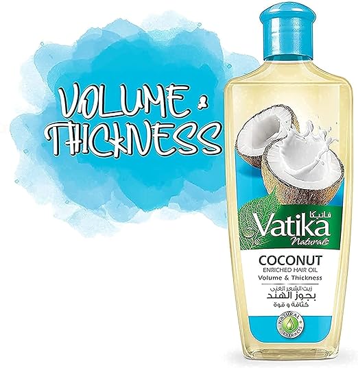 Vatika Coconut Enriched Volume & Thickness Hair Oil  200ML