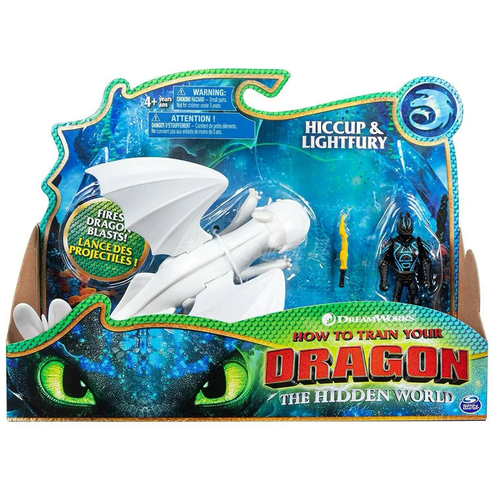 Toothless Light Fury Original Action Figure Cartoon How To Train Your Dragon Genuine Anime Figure Christmas Gifts For Kid