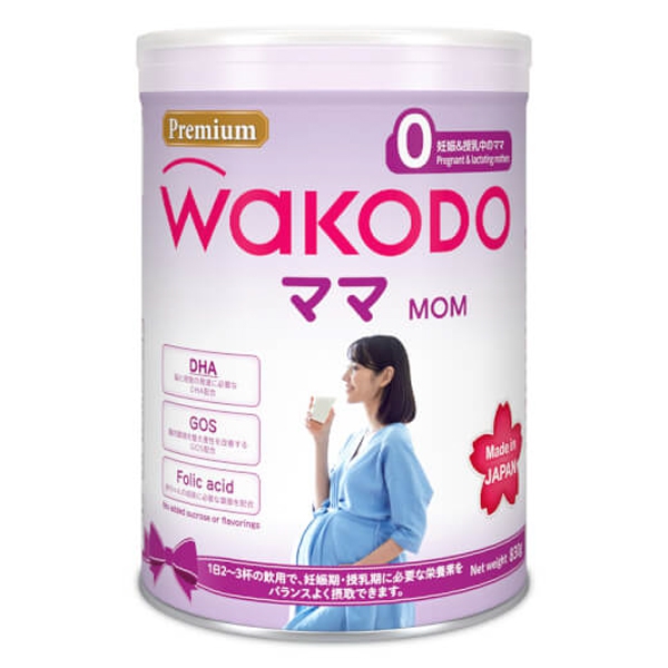 Sữa Bà Bầu - Wakodo Mom 830g ( tặng kèm gấu bông trị giá 50k )