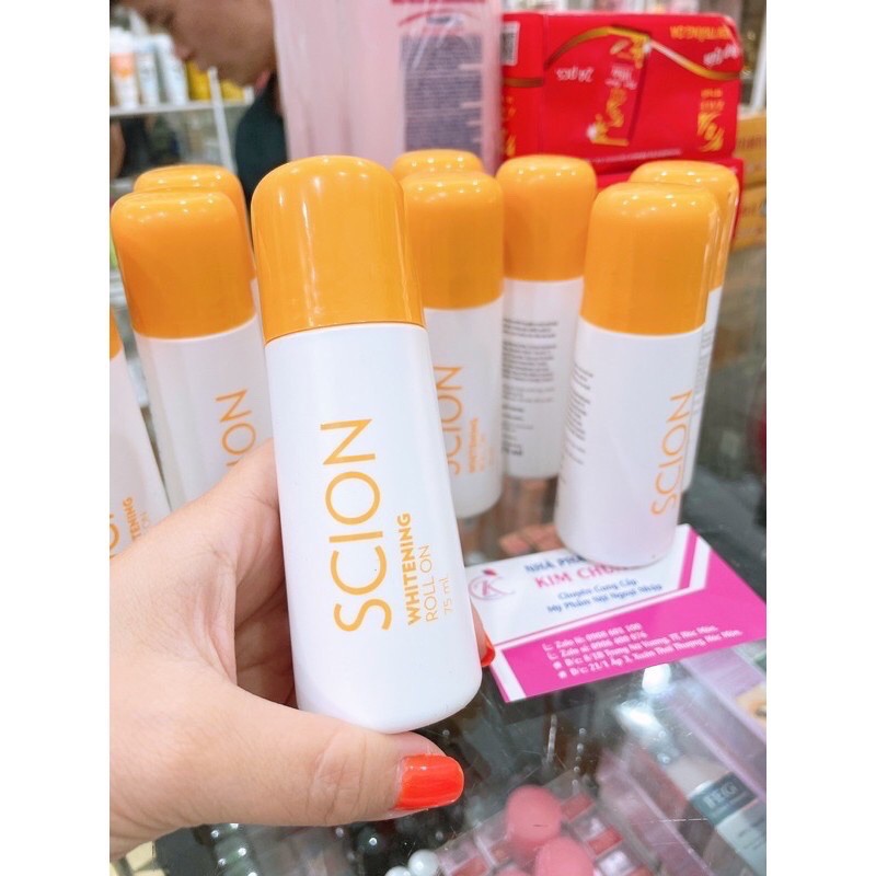 Lăn Khử Mùi Scion Whitening Roll On 75ml
