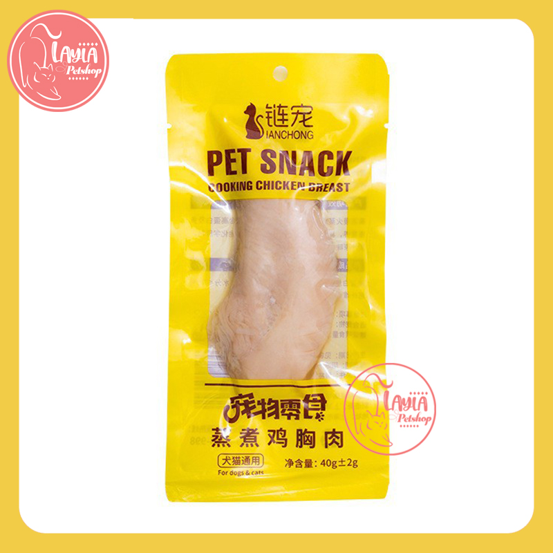 Ức gà ăn liền Real Chicken cho chó mèo