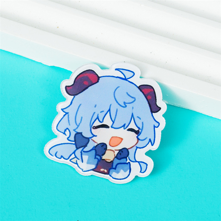 🔥 genshin huy hiệu bằng acrylic hình nhân vật hoạt hình anime yvettery
