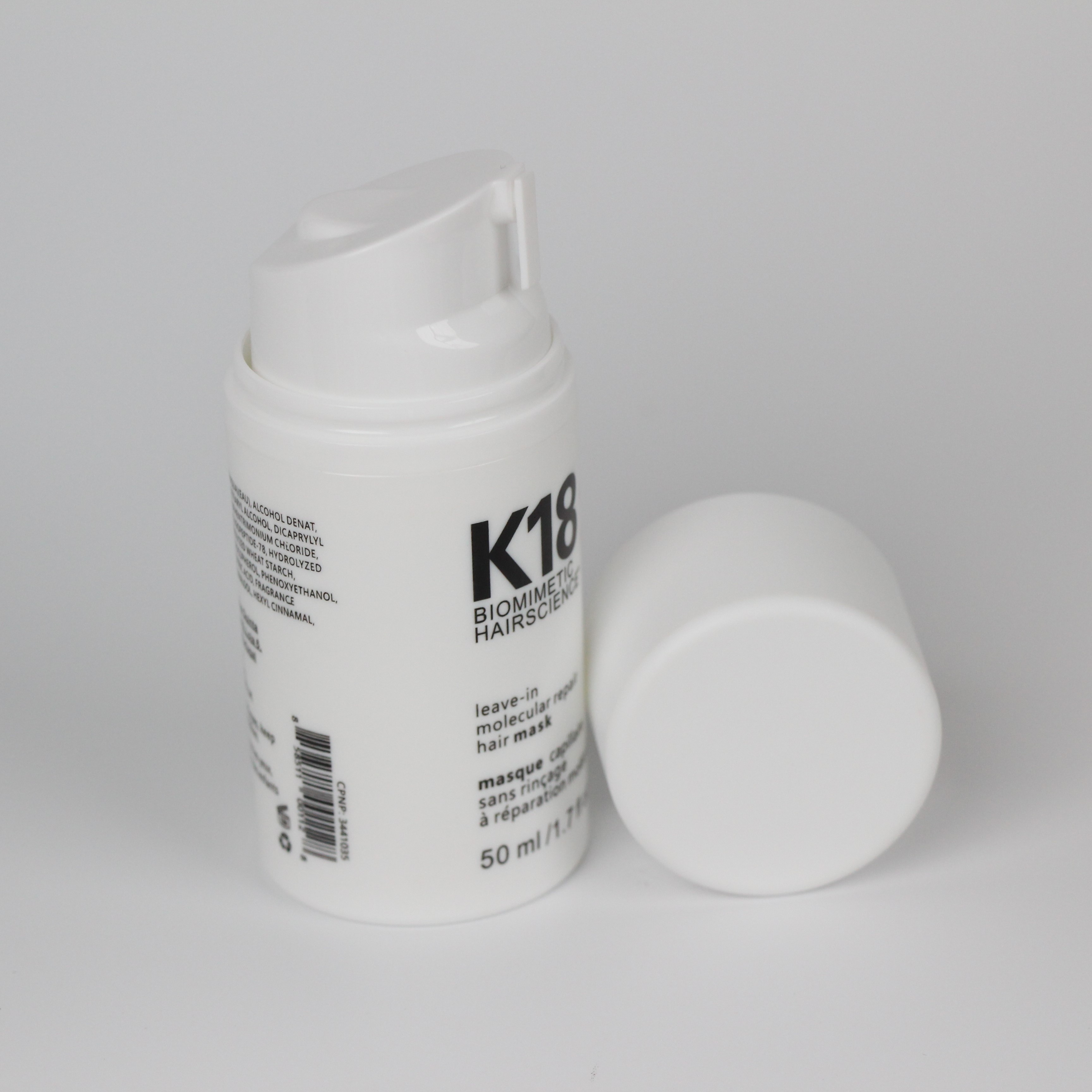 fashion K18 Leave-In Hair Mask Repair Damage Hair Molecular Restore Deep Moisturizing Nourishing Soft Hair Care. 
