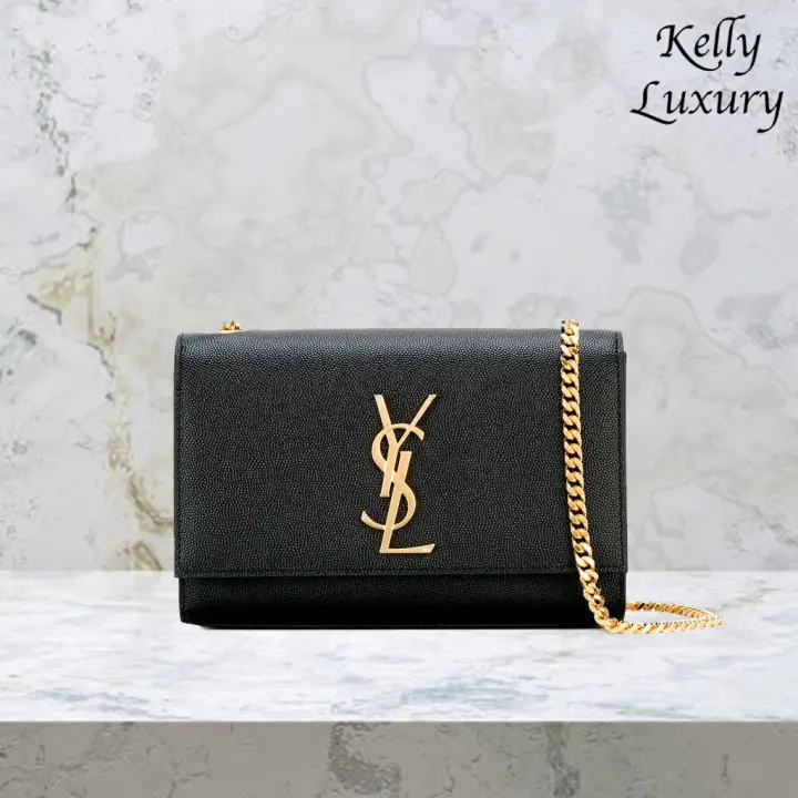 kate small in grain de poudre embossed leather