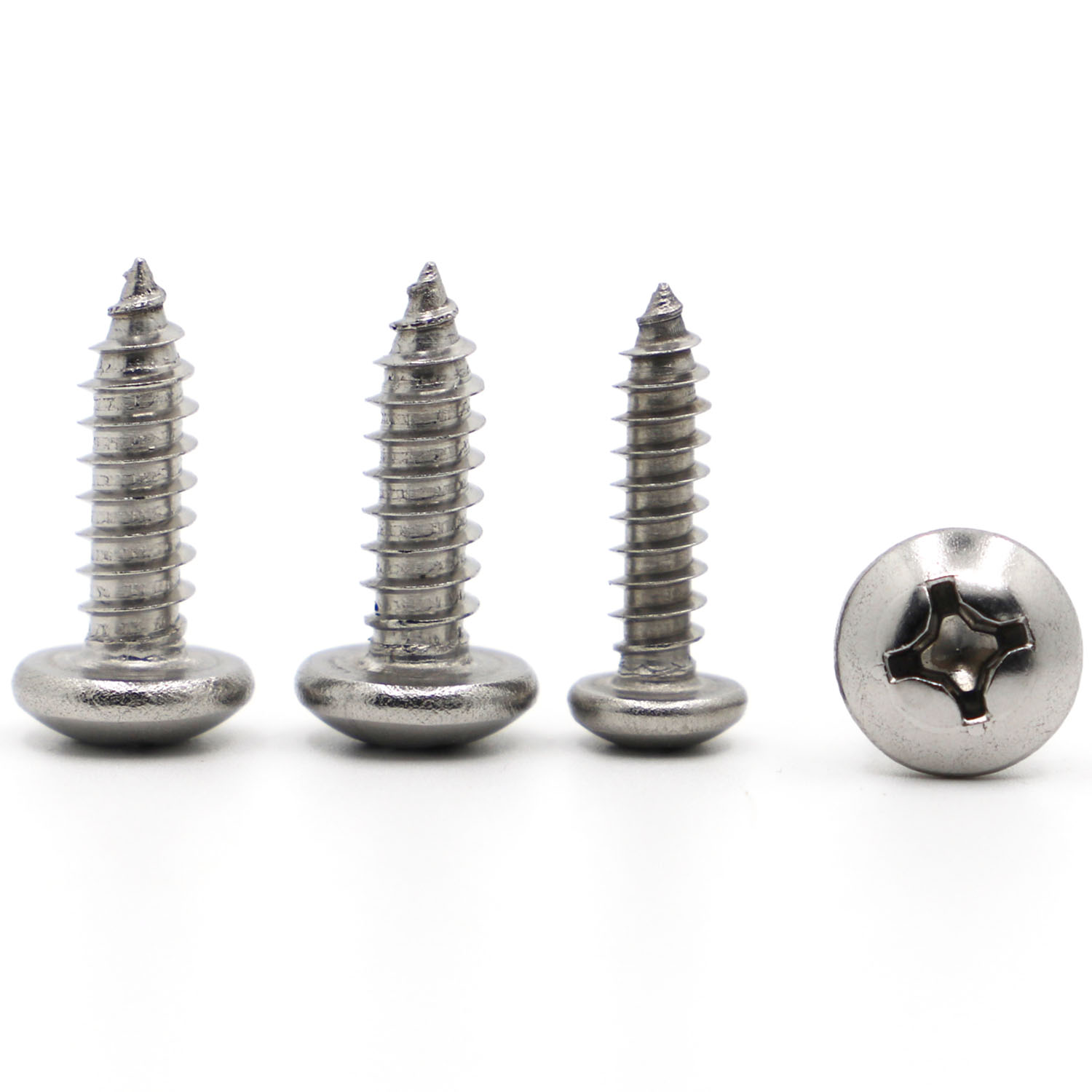 Viti A Testa Piana In Acciaio Inox 304, Misure Metriche M2 M2.2 M2.6 M3 M4 M5, Lunghezze Varie 4-40mm