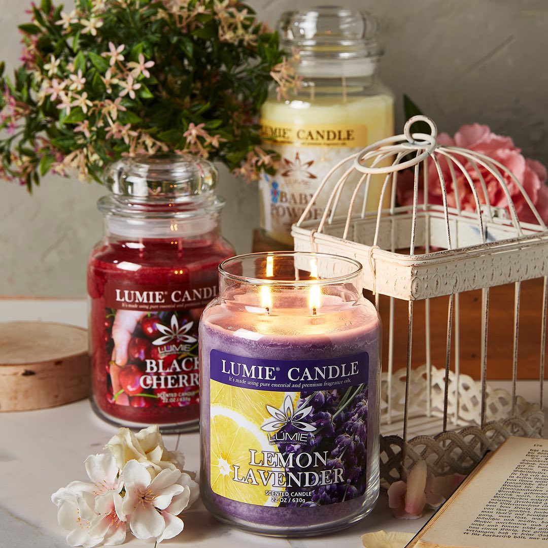 Nến Thơm Hàn Quốc Lumie Candle - Size L 630g