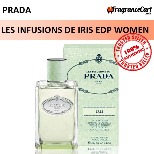 PRADA Infusion D'Iris 100ml 未開封 Prada Les Infusions De Iris EDP for Women (100ml) Eau de Parfum