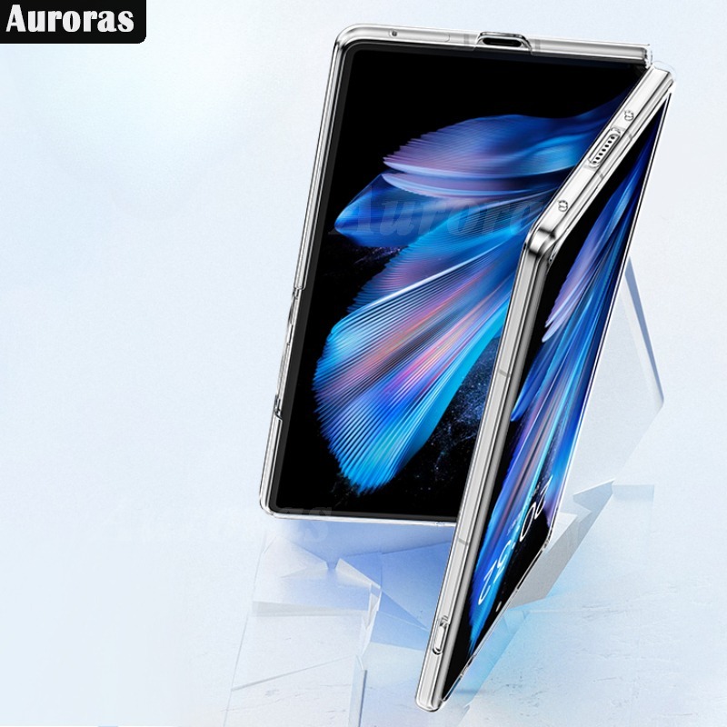 For Vivo X Fold 3Pro Hard Case Transparent Anti-oxidation Clear Silicone Cover For VIVO X Fold 3 Cover casing HP.