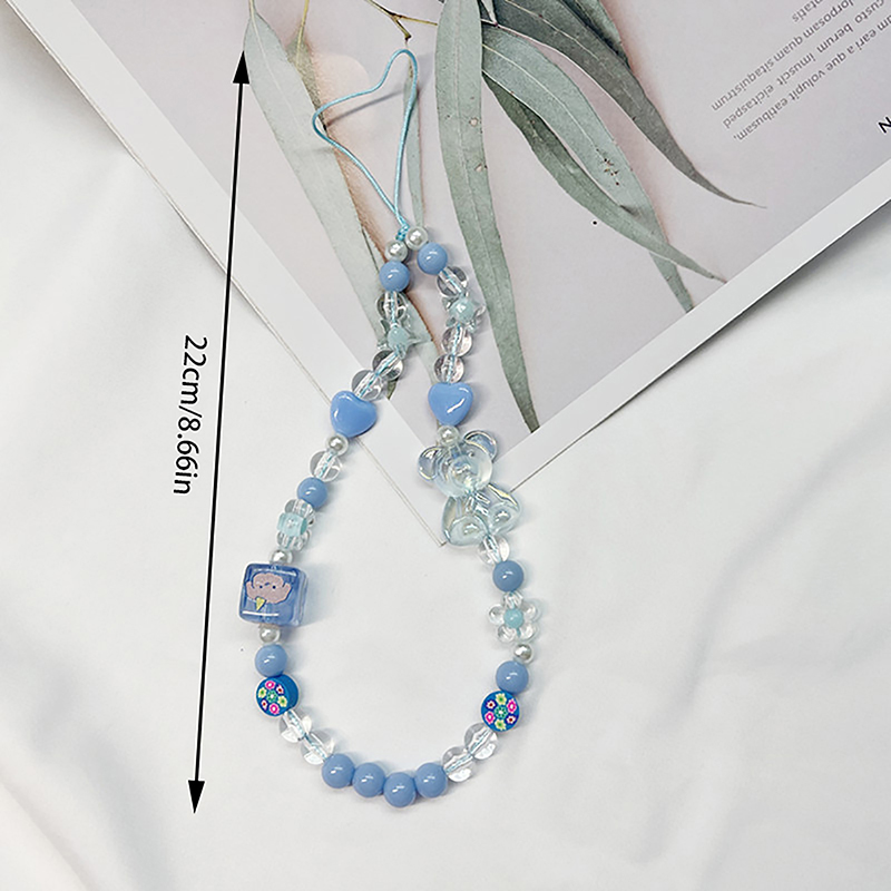 Cute%20Bear%20Bow%20Mobile%20Phone%20Rope%20Keychain%20Lanyard%20Mobile%20Phone%20Beaded%20Chain%20Bracelet%20Anti-Fall%20Acrylic%20Color%20Chain%20Crystal%20Cute%20YAFENG%20-%20Image%204