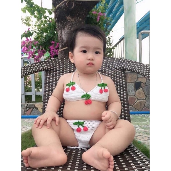 Bikini cực yêu cho bé của bạn(ko gồm giày và băng đô)