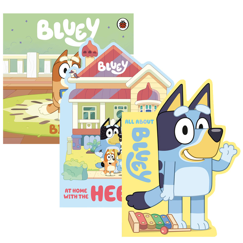 Bluey: Bluey: At Home with the Heelers (Board book) 