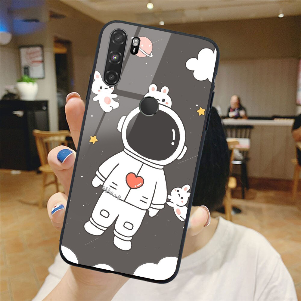 Ốp Lưng VSMART ACTIVE 3 mặt kính cao cấp phi hành gia