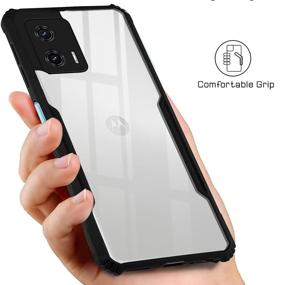 Xund Stylish Cases For Motorola Moto G73 Luxury Raised Edges Protect Camera And Screen Xund Shockproof Transparent Durable And Reliable Clear Phone Back Covers.