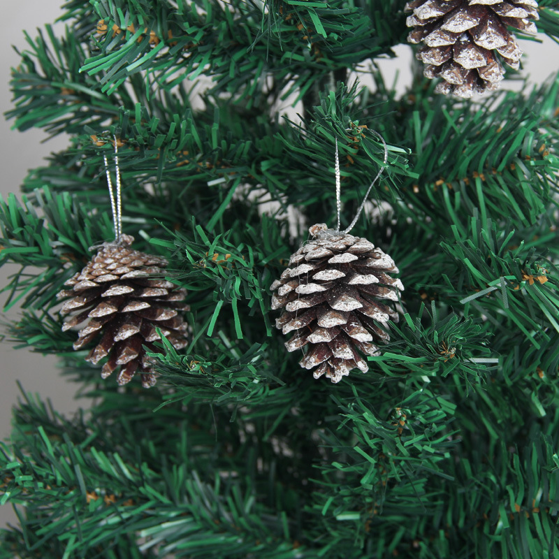 Pine Cones With String Christmas Ornaments Hanging Decorations For Christmas Tree String Christmas Pine Cone Ornaments Crafts