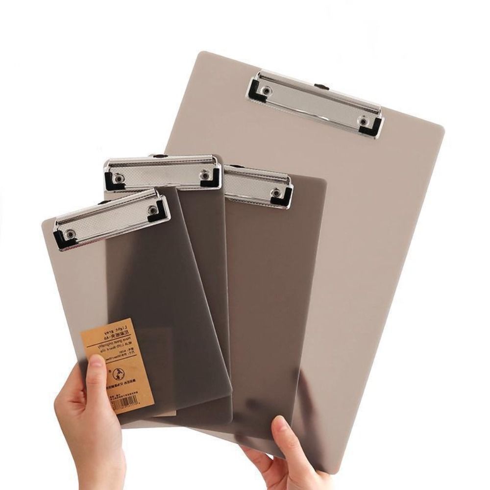 Note Pad Folder Simple PP With Low Profile Clip A4 A5 A6 File Folder Document Folder Writing ...