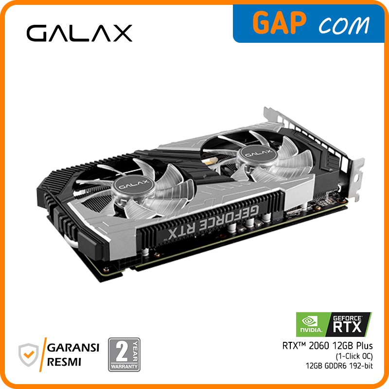 VGA GALAX GeForce RTX 2060 12GB Plus (1-Click OC) 12GB GDDR6