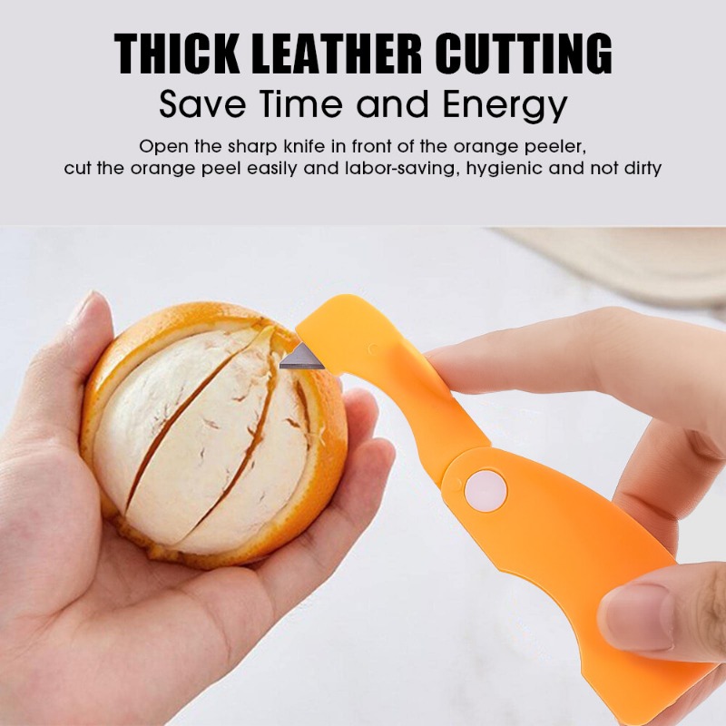 Multifunctional Orange Peeler Tool Easy Peeling Orange Tool Vegetable Fruit Stripper