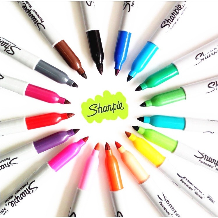 (BÁN LẺ) - BÚT LÔNG DẦU SHARPIE FINE POINT NGÒI 1.0MM (VẼ TRÊN MỌI CHẤT LIỆU)