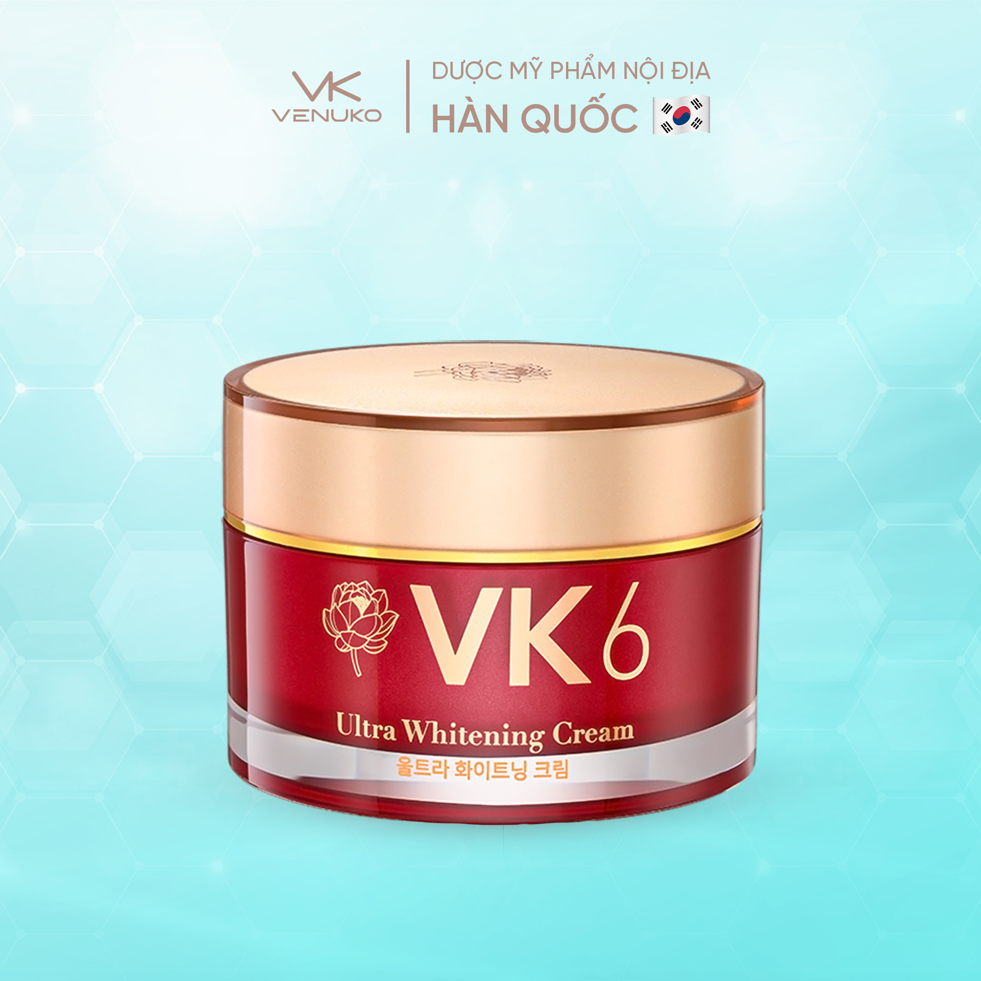 Kem dưỡng trắng nâng tone da VK6