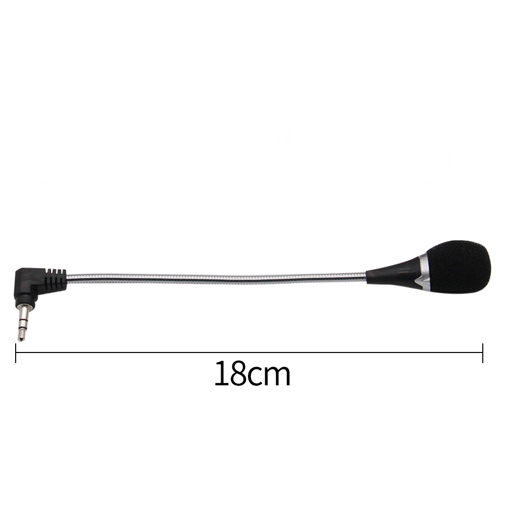 Đa Hướng micro kim loại 3.5Mm Jack Micrô linh hoạt Mini Micro âm thanh Cho Máy Tính Máy Tính Xách Tay Cho Skype Trò Chuyện