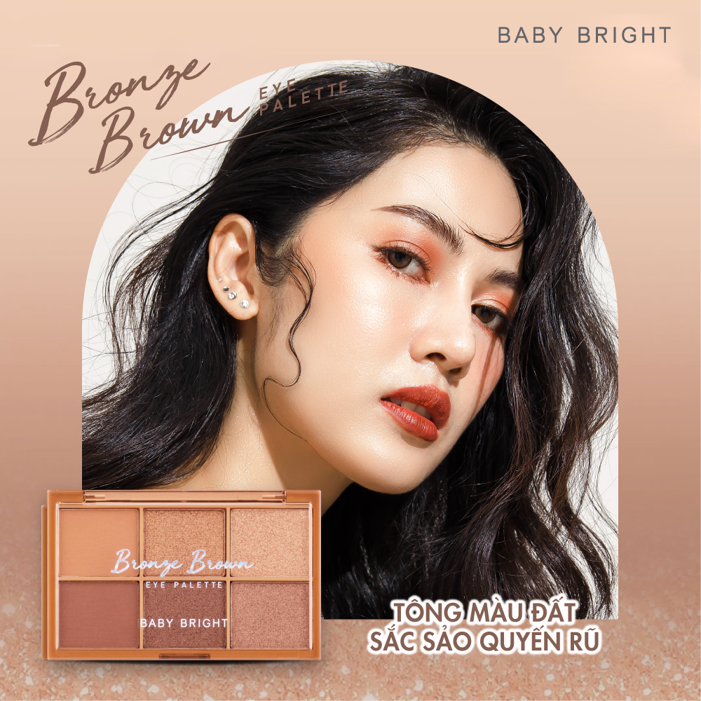 Bảng Phấn Mắt Baby Bright Eye Palette 0.7g