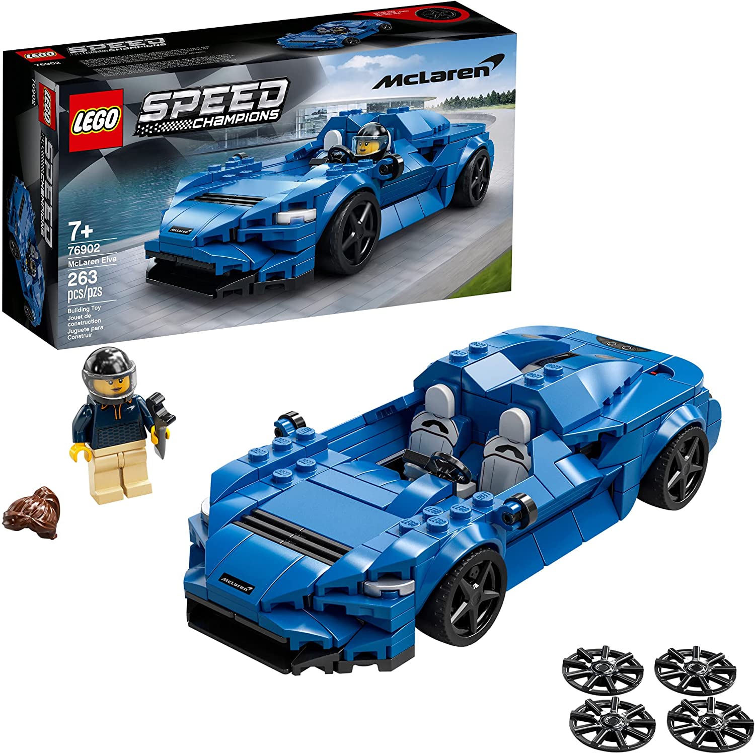 [HCM]Đồ chơi LEGO Speed Champions 75892 - Siêu Xe McLaren Senna (LEGO 75892 Siêu Xe McLaren Senna bộ 219 mẫu lắp ráp)