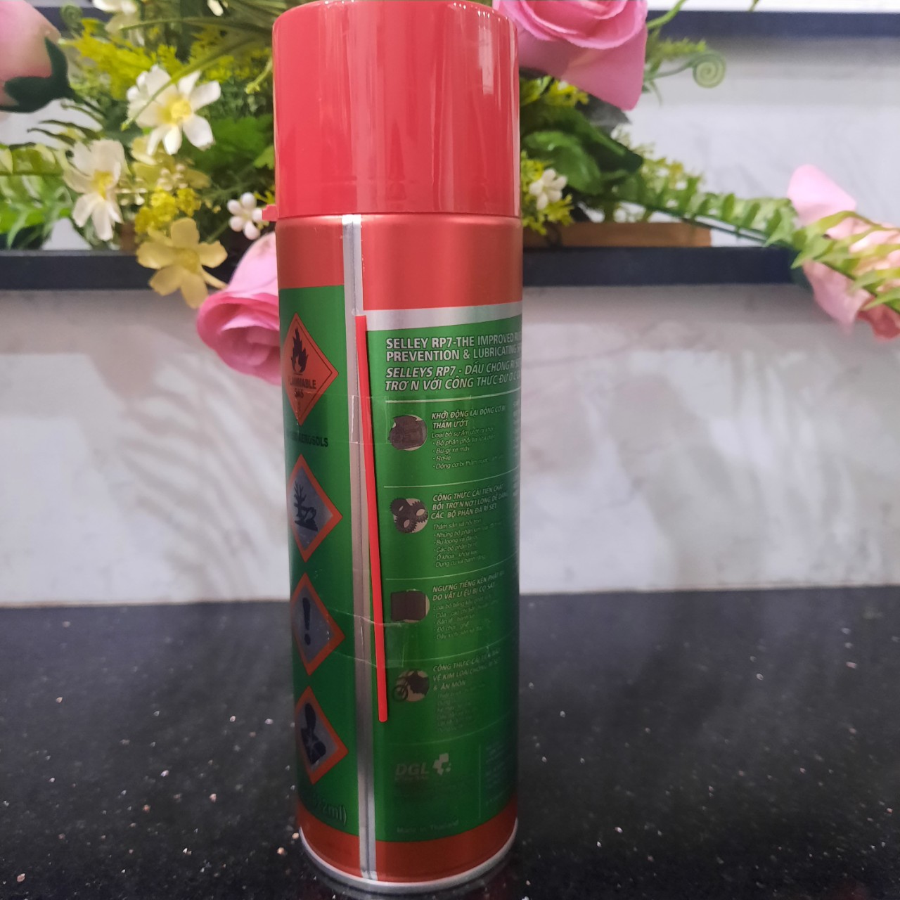 CHAI XỊT TẨY RỈ, BÔI TRƠN RP7
