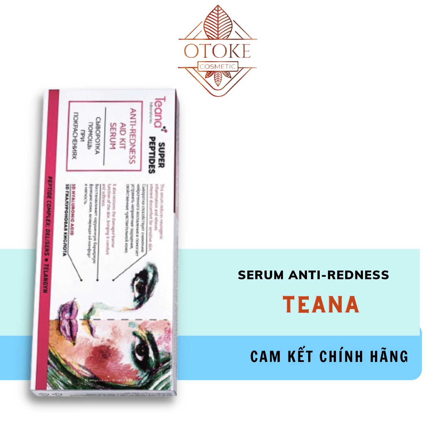 Serum Teana Anti-redness cho da mụn