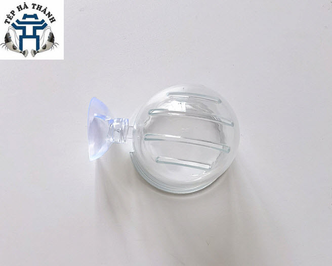 [Hoàn Tiền 10%] Cốc Đựng Giun Cho Cá Ăn - Cốc Đựng Giun Dán Bể Kính