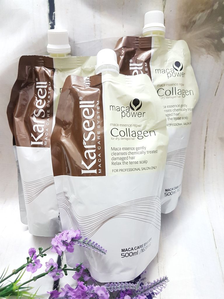 Kem Ủ Tóc Collagen Karseell Maca Power 500ml