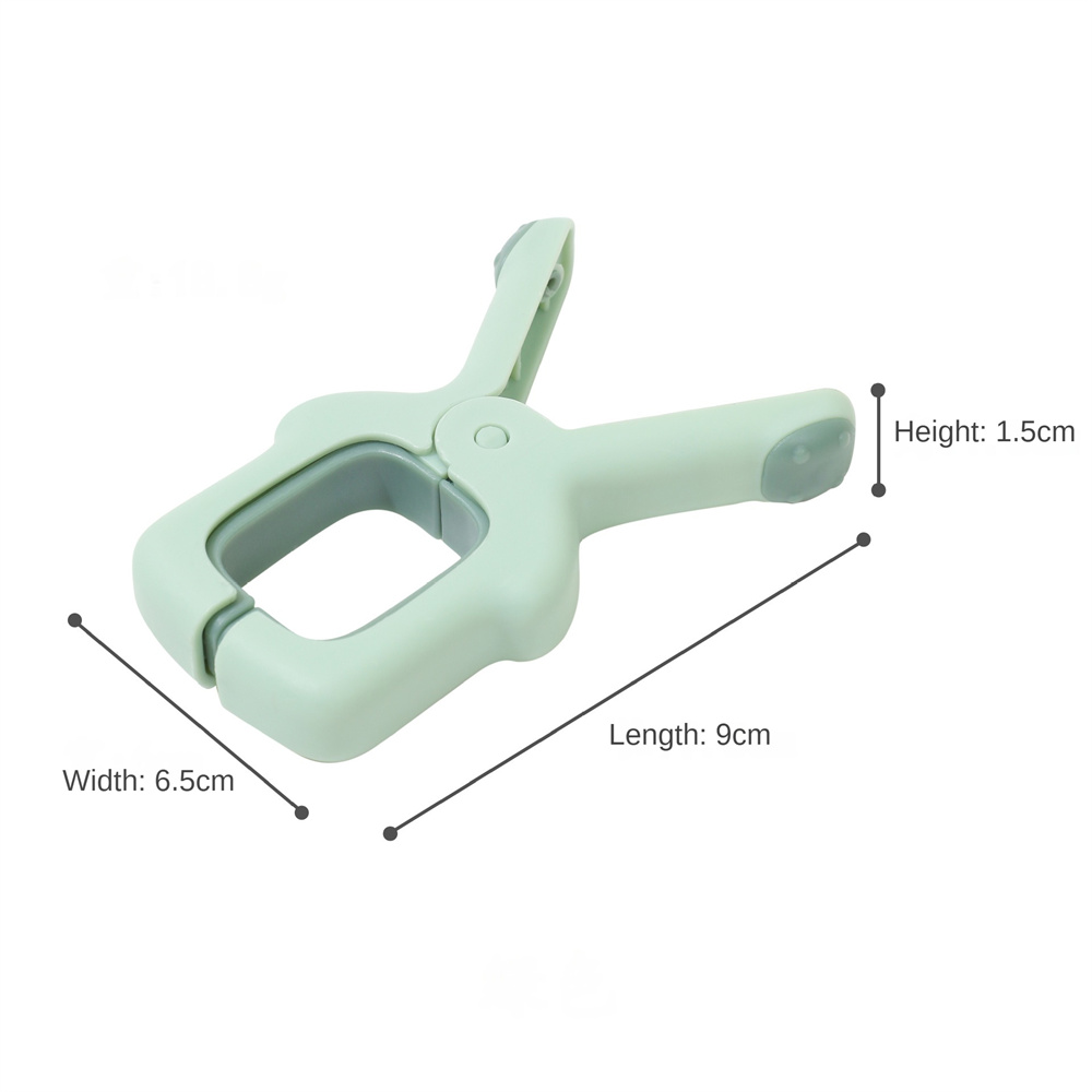 CHIPLY10pcs Multifunction Clothespin Household Strong Windproof Clip Drying Quilt Clothespin Strong Clamp Fixed Clip Falling Soft Glue Seamless Quilt Clip