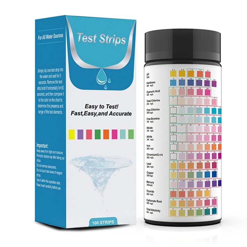 16 in 1 Professional Hardness Testing Kits Accessory Tap and Water Test ...
